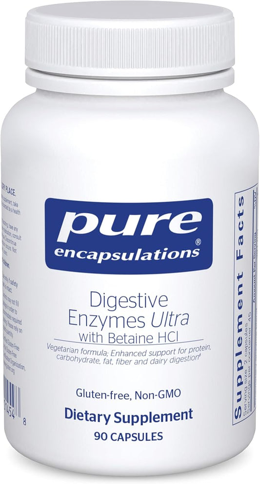 Pure Encapsulations Digestive Enzymes Ultra 90 Capsules