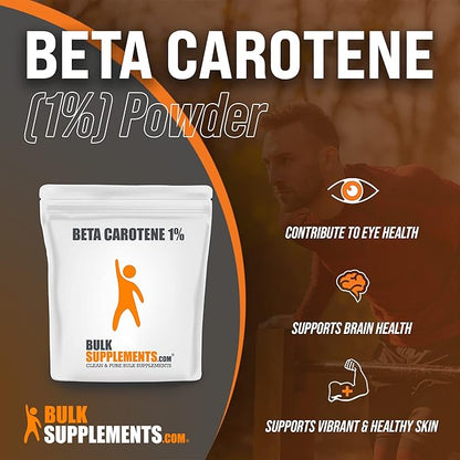BulkSupplements.com Beta Carotene Powder (5 Kilograms 11 lbs)