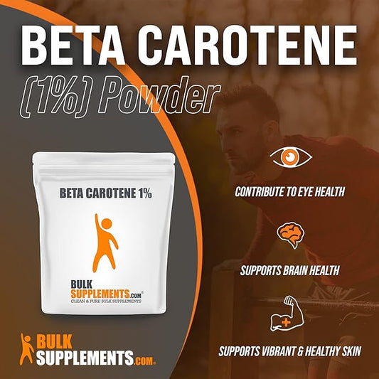 BulkSupplements.com Beta Carotene Powder (5 Kilograms 11 lbs)