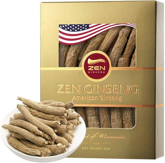1 Box of American Wisconsin Ginseng (4oz)