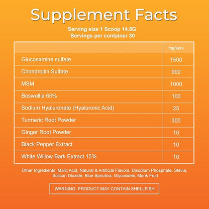 Super Flex Joint Formula Drink Powder 30 servings
