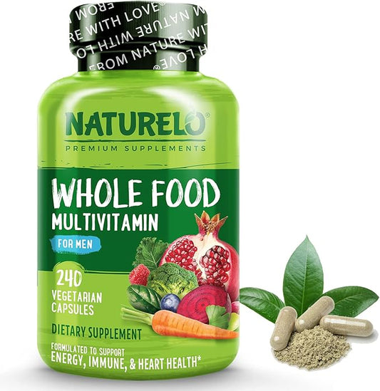 NATURELO Mens Multivitamins 240 Vegetarian