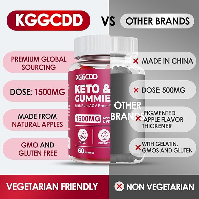 (3 Pack) Keto ACV Gummies Extreme 1500MG Keto Gummies Apple Cider Vinegar Formulated with Pomegranate Beet Juice Powder B12 Vegan Non GMO 180 Gummys