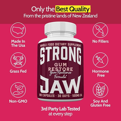 Gum Restore Supplement — Supports Receding D3 &