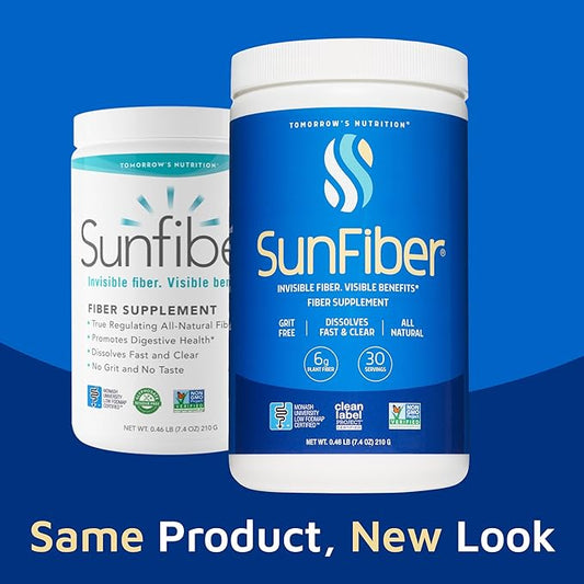 Tomorrow's Nutrition, Sunfiber, Prebiotic Fiber Supplement 30 Servings