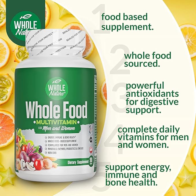 Whole Food Multivitamin for Men and (2)