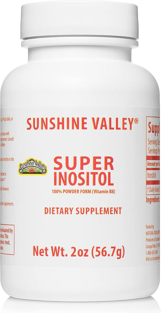 Super Inositol, Vitamin B8 Powdered Dietary 2 oz
