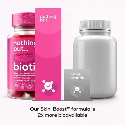 Biotin Gummies for Hair Growth 5100 mcg 60 Gummies