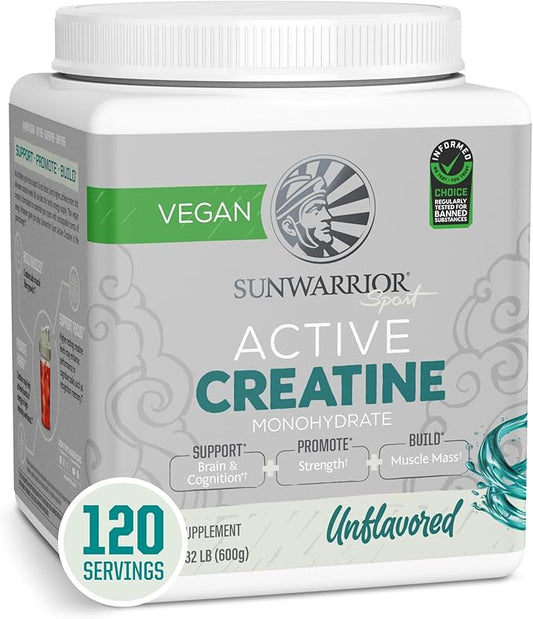 Creatine Monohydrate Powder Micronized PreWorkout Recovery Supplement (120 Servings)