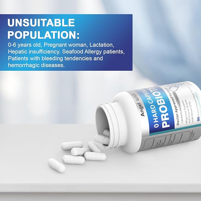 Prebiotics-Probiotics Nutritional-Supplements Women-Men 90Count 180 Billion