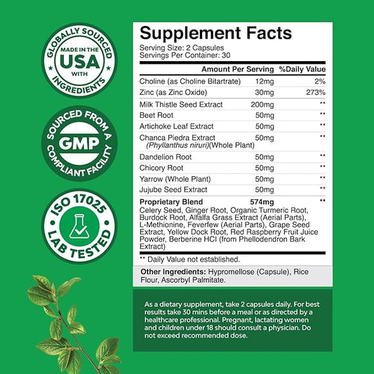 Milk Thistle Liver Support Supplement