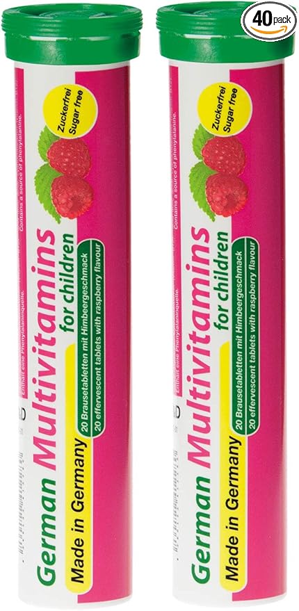 German Multvitamin for Children 8 Vitamins 40 Vegan