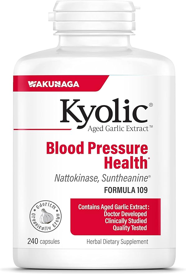 Kyolic Aged Garlic Extract Formula 109, 240 Capsules