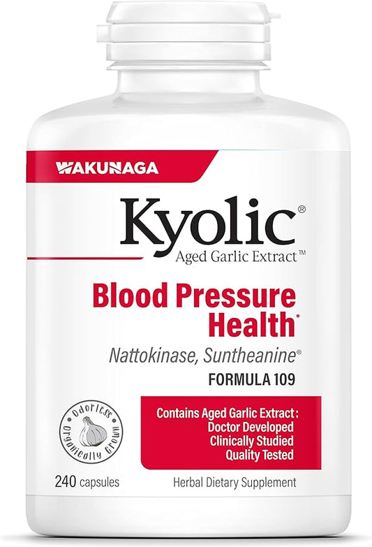 Kyolic Aged Garlic Extract Formula 109, 240 Capsules