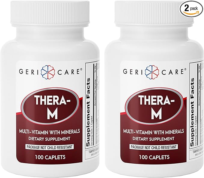 GeriCare Thera High Potency Multivitamin 100 Count 2)
