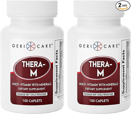 GeriCare Thera High Potency Multivitamin 100 Count 2)