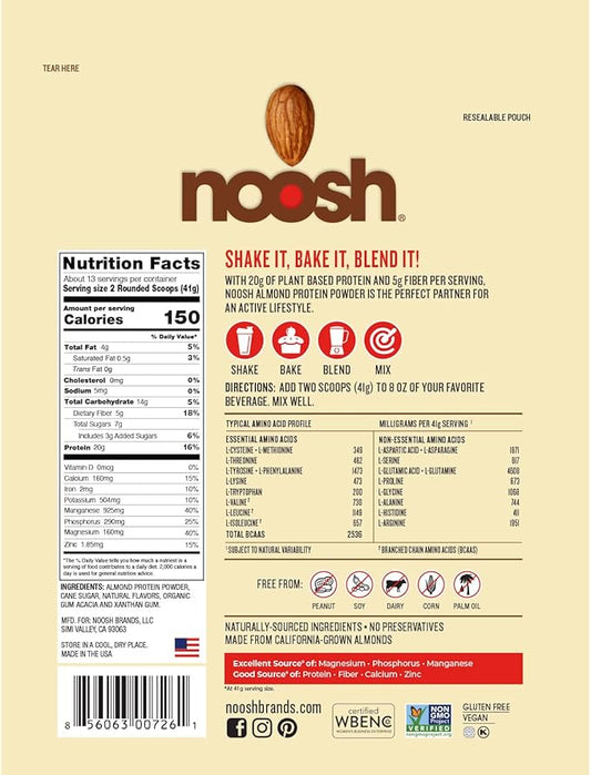 Plant Based Almond Protein Powder Vanilla 35 Gram