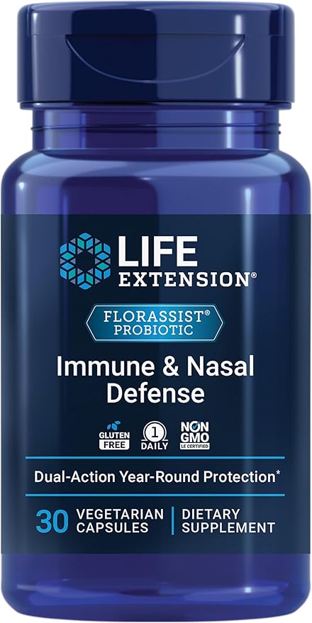 Life Extension FLORASSIST® Immune & Nasal Defense 30 Capsules