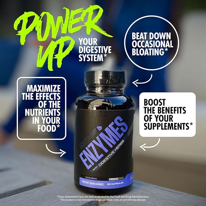 Sculpt Nation by V Shred Burn Evolved 2.0 and Digestive Enzymes Bundle