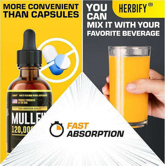 HERBIFY Mullein Drops 4 Oz