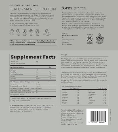 Form Performance Protein 30g of