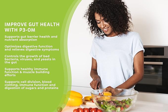 BiOptimizers P3-OM Proteolytic Prebiotics & Probiotics (120 Vegan
