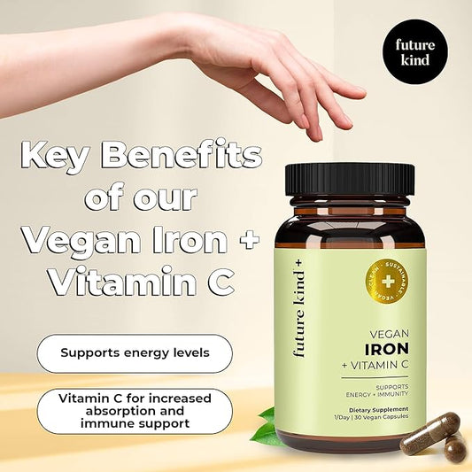 Future Kind Vegan Iron Supplement (30 Iron