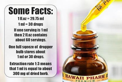 Hawaii Pharm Milk Thistle Alcohol-FREE Liquid 2 oz