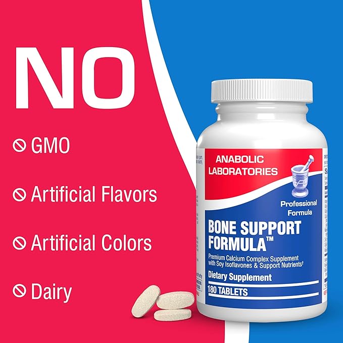 Anabolic Laboratories Bone Support Calcium Complex 180 Tablets