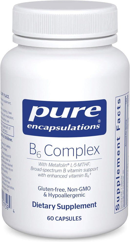 Pure Encapsulations B6 Complex B6 - 60 Capsules