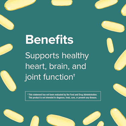 Webber Naturals Fish Oil 1,000 mg 300 mg Omega-3 Per 210 Softgels,