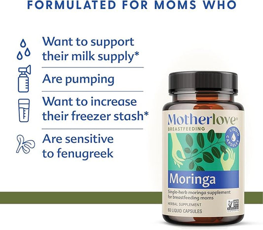 Motherlove Moringa (60 liquid caps) Lactation