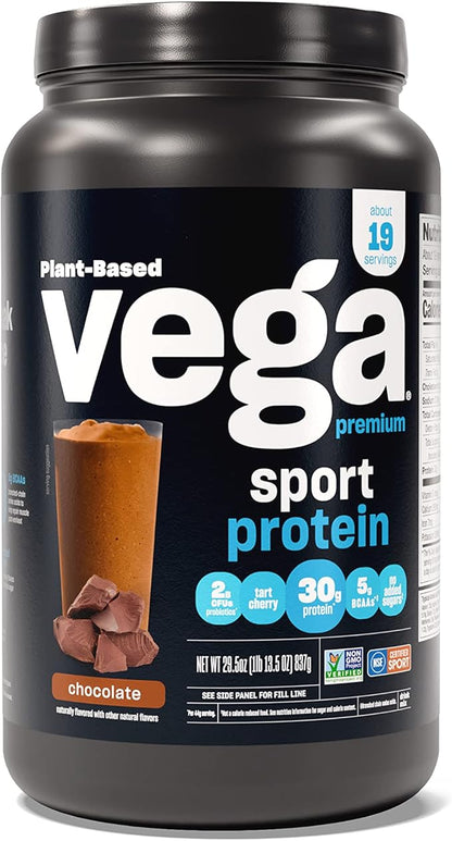 Vega Premium Sport Protein Chocolate Protein 29.5 oz