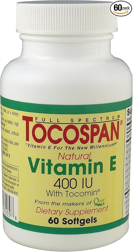 The Full Spectrum Vitamin E (400 60 Softgels