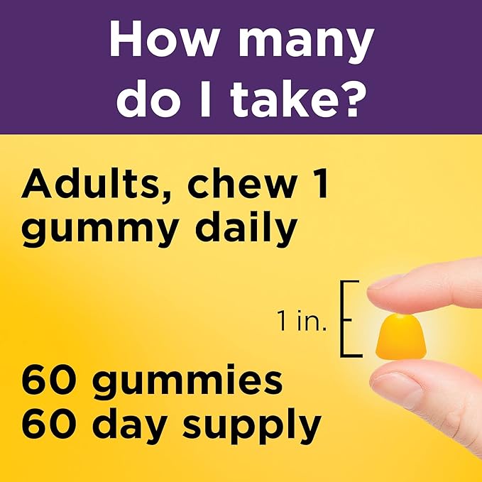 Nature Made Collagen Gummies with Vitamin 60 Gummies, 60 Day