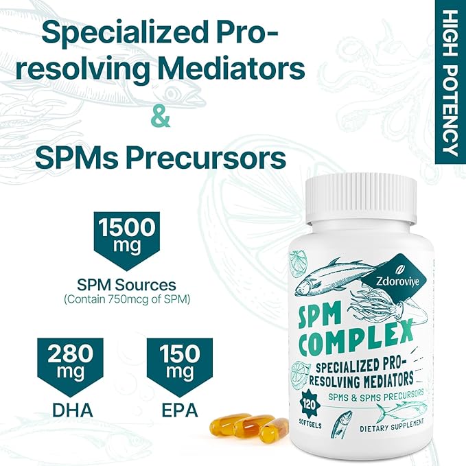 Zdoroviye SPM Supplement 120 Softgels (2 Bottle)