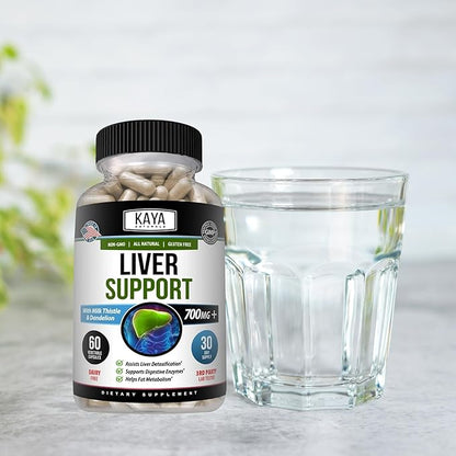 Kaya Naturals Liver Cleanse Detox & Repair 60 Count