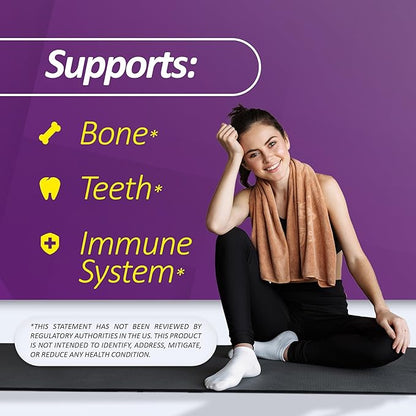 Vitamin D3 5,000 IU – 500 Softgels – Supports Defense System, Bone & Muscle Health – Family Size