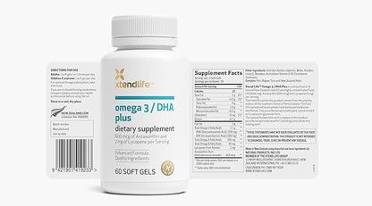 Xtendlife, Omega 3 DHA Plus, Full 700mg of 60 Soft