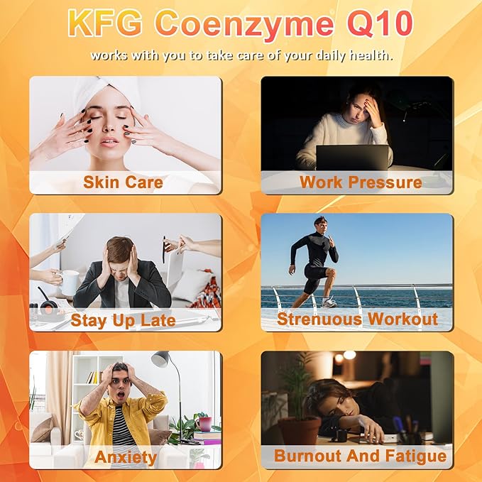 CoQ10 400mg Softgels, Coenzyme Q10 Supplements