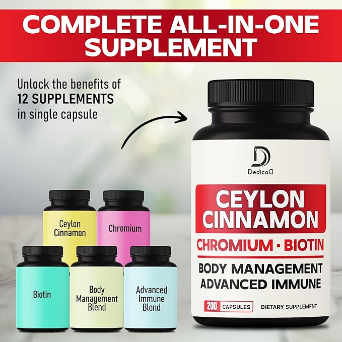 13in1 Ceylon Cinnamon Capsules 200 Capsules