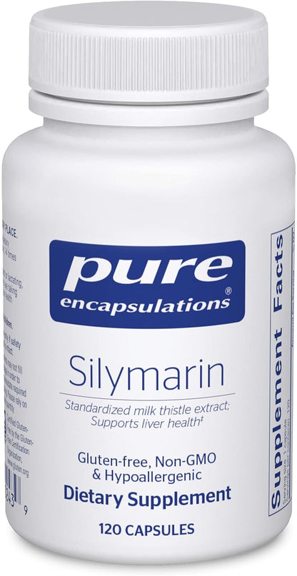 Pure Encapsulations Silymarin 250 mg 120 Capsules