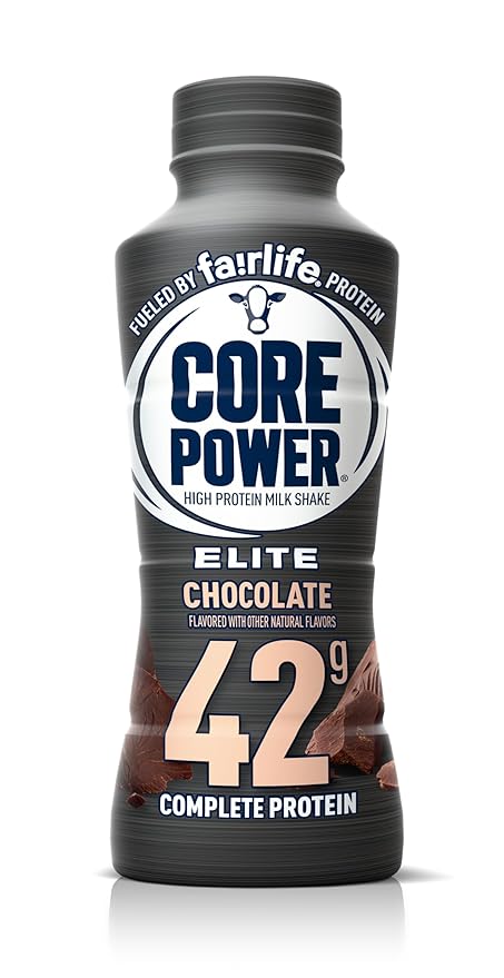 Core Power Elite High Protein Shake (42g), Chocolate, 14 Fl