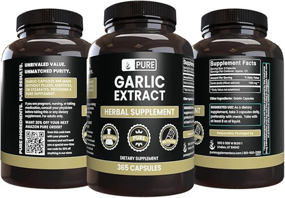 Pure Original Ingredients Garlic Extract (365