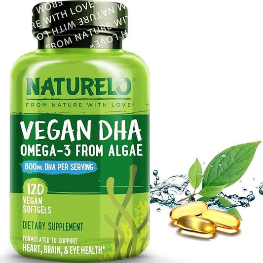 NATURELO Vegan DHA 3 Oil 120 Softgels