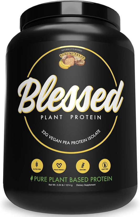 BLESSED Vegan Protein Powder 23g of 30 Servings