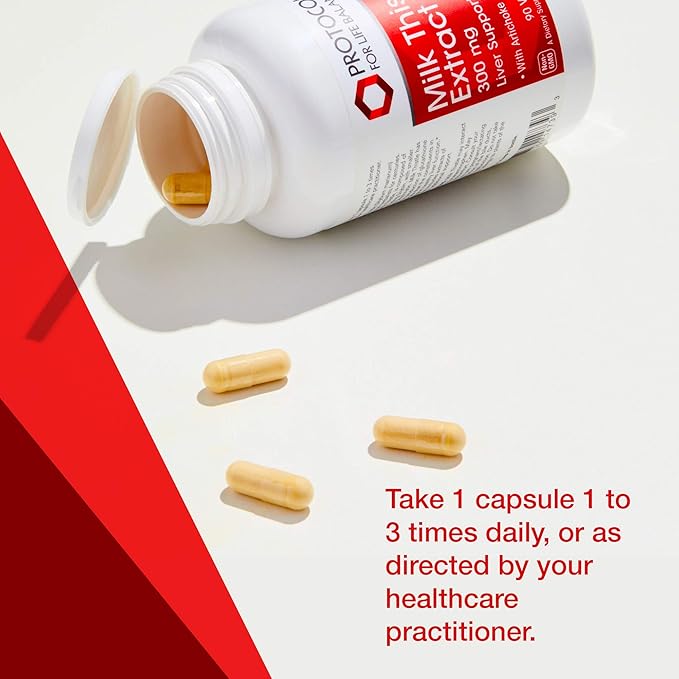 Protocol Milk Thistle Extract 300mg 90 Veg