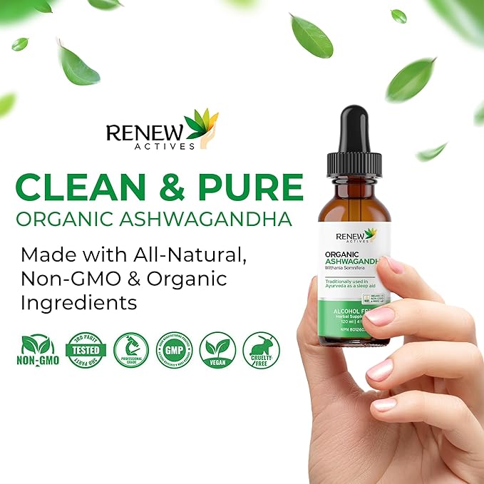 Renew Actives Ashwagandha Liquid 120 ml