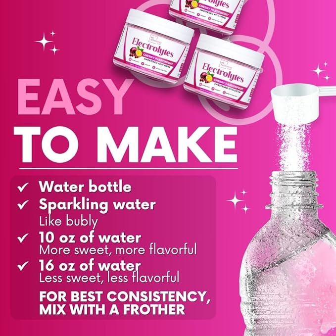 Zero Sugar - Cherry Passionfruit Electrolytes 30 Servings