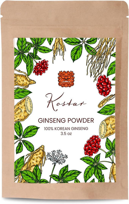 Organic Korean Ginseng Root Extract Powder